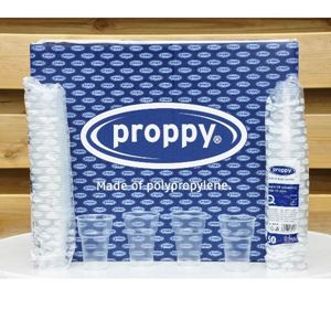 bierbeker proppy  ( Plastic ) 0,2l 250cc